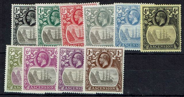 Image of Ascension SG 10/18 LMM British Commonwealth Stamp